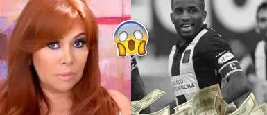 Magaly Medina quedó asombrado por las altas sumas de dinero que cobra Jefferson Farfán en Alianza Lima. Magaly se sorprende por elevado sueldo que recibe la 'Foquita' sin jugar un partido en Alianza Lima | VIDEO