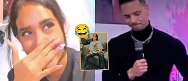 Melissa Paredes se burla de Anthony Aranda y lo trolea con sus pantalones. Melissa Paredes se burla de Anthony Aranda y le pide no usar su ropa: “Se lleva mis pantalones para lucirlos” | VIDEO