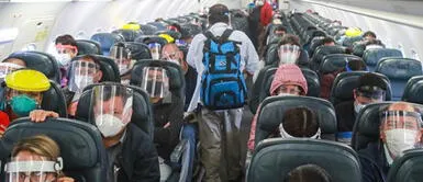 Te puedes contagiar de COVID-19 tras viajar en avión. COVID-19: ¿hay riesgo de contagiarse en un avión?