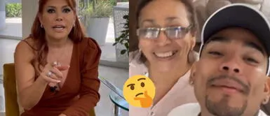Magaly Medina critica que Josimar se jacte de estar con su mamá en Estados Unidos tras el problema que tuvieron en Migraciones. Magaly critica a Josimar por mostrarse con su mamá en Estados Unidos y “sacarle cachita a las autoridades” | VIDEO