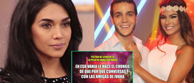 Vania Bludau también habría agredido físicamente a Mario Irivarren por celos. Vania Bludau: testigo afirma que modelo le mordió el cuello a Mario Irivarren | VIDEO