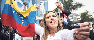 Versión. Paulina Facchin manifestó que Migraciones ha actuado de manera apresurada. Foto: difusión Activista venezolana Paulina Facchin es expulsada de Perú y no podrá volver hasta en 15 años