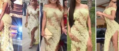 Magaly Medina habría copiado vestido de Tepha Loza y Allison Pastor en matrimonio de su sobrina Magaly Medina habría copiado vestido de Tepha Loza y Allison Pastor en matrimonio de su sobrina