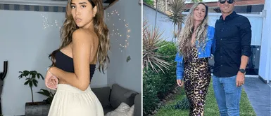 Gato Cuba tiene que realizar el cumpleaños de su niña en octubre. Melissa Paredes desea organizar con Rodrigo Cuba el santo de su hija: "Sería lindo"