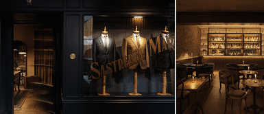 Los bares speakeasy nacieron en Estados Unidos durante la ley seca, ocultándose bajo la fachada de otros negocios. Sastrería Martínez es la nueva propuesta de speakeasy creada por el mixólogo Diego Macedo