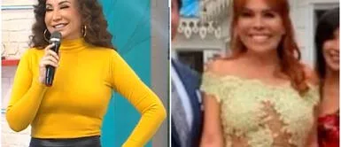 Janet se burló de Magaly y su vestido en boda de su sobrina Janet se burla de Magaly y su sexy vestido en boda de su sobrina: "La foto fue editada”