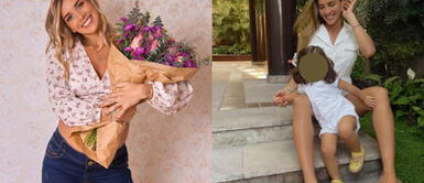 Korina Rivadeneira es conocida en las redes por compartir constantemente fotos junto a su pequeña en el día a día. Foto: composición/ Instagram Korina Rivadeneira comentó sobre la lactancia materna