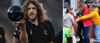 Carles Puyol sorprendió a lugareños en SJL con su visita. Carles Puyol: ¿Por qué el exjugador del Barcelona estuvo en San Juan de Lurigancho?