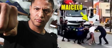 Jonathan Maicelo habló sobre la pelea que protagonizó. Foto: GLR / captura ATV Jonathan Maicelo habló sobre la pelea que protagonizó. Foto: GLR / captura ATV