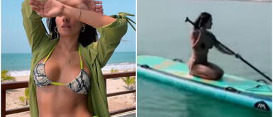 Fiorella Retiz inicia una nueva vida (Instagram) Fiorella Retiz viajó fuera de Lima a empezar de cero tras ampay con Aldo Miyashiro