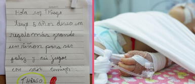 Carta de un niño a la espera de donante voluntario "Deseo un riñón para ser feliz": carta de un niño a la espera de donante voluntario