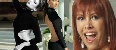 Cannes 2022: Magaly Medina compara a Natalie Vértiz con Jennifer Lopez por vestido negro Magaly Medina sobre Natalie Vértiz en Cannes 2022: "Lució vestido de Jennifer López"