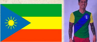 Gianluca Lapadula protagoniza curioso meme Gianluca Lapadula es 'modelo de la nueva camiseta' de la selección peruana | FOTO