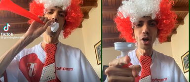 Giancarlo Granda se vuelve viral tras alentar a la selección peruana Giancarlo Granda alienta a la selección peruana: "Saca la matraca, porque vamos a Qatar 2022"
