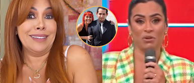 Magaly Medina critica a Ethel Pozo, luego de involucrar a su hijo en medio de sus discusiones. Magaly Medina le respondió a Ethel Pozo luego que ella dijera que estudió con su hijo | VIDEO