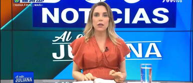 Juliana Oxenford cuenta quién hizo el depósito interbancario a su cuenta. Juliana Oxenford revela quién realizó el depósito interbancario a su cuenta