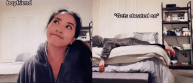 La joven contó en TikTok cómo atravesó esta difícil situación. Viral: joven le donó un riñón a su novio, pero él le fue infiel