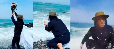 Richard Torres hizo este acto como una promesa de cuidar del medio ambiente. Richard Torres hizo este acto como una promesa de cuidar del medio ambiente.