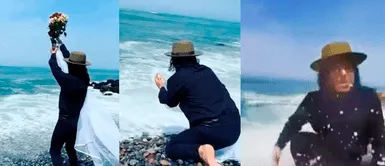 Richard Torres hizo este acto como una promesa de cuidar del medio ambiente. Richard Torres hizo este acto como una promesa de cuidar del medio ambiente.