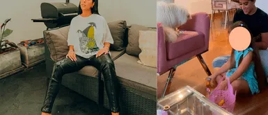 Melissa Paredes comparte momentos tiernos con su gatito. Melissa Paredes demuestra su gran amor por su gatito Copito