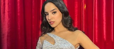 Valeria Flórez y sus looks en el Miss Perú Valeria Flórez triunfa en la pasarela del Miss Perú con majestuoso vestido de pedrería