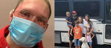 Padre no duda en ingresar a bus en llamas para salvar a sus hijos: Era como mirar al infierno Padre no duda en ingresar a bus en llamas para salvar a sus hijos: "Era como mirar al infierno"