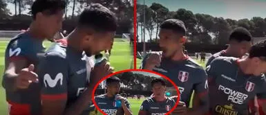 Gianluca Lapadula y Christofer Gonzales demuestran unión en los entrenamientos de la selección peruana Gianluca Lapadula más peruano que nunca: mira cómo bromea a Christofer Gonzales | VIDEO