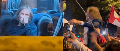 Ricardo Gareca no pudo evitar de sonreír al ver a su doble. Ricardo Gareca estalla de risa al ver a su doble en la calle: “Nos va a extrañar”