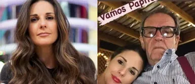 Rebeca Escribens se encuentra preocupada por la salud de su padre. Rebeca Escribens preocupada por la salud de su padre decide abandonar show en vivo | VIDEO