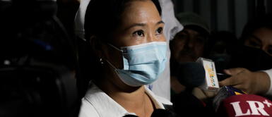 Keiko Fujimori negó haber iniciado campaña política. Keiko Fujimori: Ha llegado el momento que el Congreso tome medidas drásticas contra Pedro Castillo