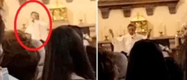 Sacerdote dio misa en estado de ebriedad: incluso eructó sobre el altar Sacerdote dio misa en estado de ebriedad: incluso eructó sobre el altar