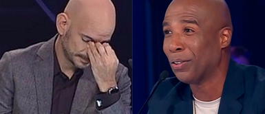 Ricardo Morán le pido a Luis Cuto Guadalupe que se calme en Perú tiene talento. Ricardo Morán le pide control a Luis ‘Cuto’ Guadalupe: “Tú eres el nuevo acá” | VIDEO