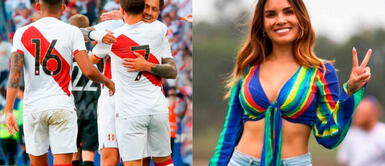 Fiorella Retiz reaparece y le manda mensaje a la selección peruana. Fiorella Retiz reaparece y se alegra por el triunfo de la selección demostrando su amor a la camiseta