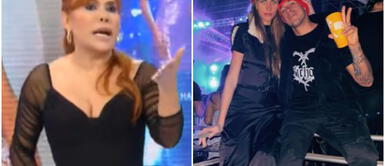 Magaly defiende a Alessia y Hugo por incidente Magaly tras incidente de Alessia Rovegno y Hugo García en concierto de Karol G: “Quizá ni sabían quienes eran”