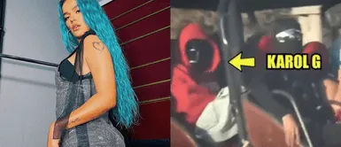 Karol G vista con nuevo galán en la Huacachina Karol G es ampayada con su nueva conquista durante paseo en la Huacachina | VIDEO