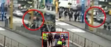 Independencia: mujer ignora semáforo es arrollada por patrullero de la PNP Independencia: mujer ignora semáforo es arrollada por patrullero de la PNP