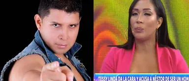 Néstor Villanueva arremete contra Tessy Linda. Néstor Villanueva arremete contra Tessy Linda.