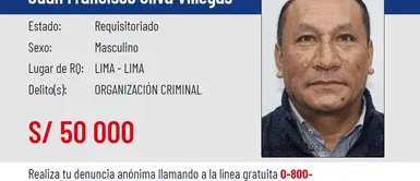 Juan Silva se encuentra no habido tras la orden de detención preliminar en su contra. Juan Silva: Ofrecen 50 000 soles a quien brinde información del paradero del ex ministro