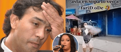 Farid Odé es captado mientras trabaja para su cebichería. Foto: composición LR Farid Odé es captado mientras trabaja para su cebichería. Foto: composición LR