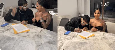 Anuel se casa con Yailin Karol G: Anuel AA se casó en boda civil con Yailin en República Dominicana