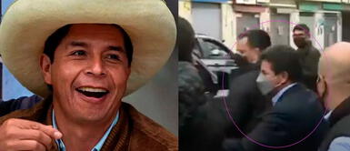 Pedro Castillo volvió evitar responder a la prensa peruana. Castillo anuncia que dejará de evitar a la prensa, pero vuelve a 'correrse' de entrevistadores