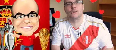 El periodista español mostró todo su apoyo hacia nuestra selección. "Nos quiere": Mister Chip y el detalle con la selección peruana a solo horas de jugar el repechaje