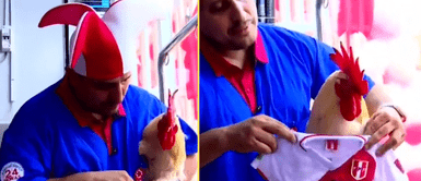 Gallito vive con su familia en Jesús María. Gallo pronosticó victoria de la selección peruana ante Australia