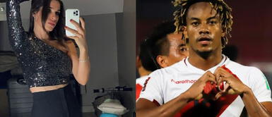 Suhaila Jad luce vestido negro en el partido Suhaila Jad conmueve con mensaje de apoyo a André Carrillo tras ataques por derrota de Perú