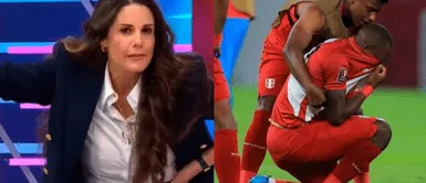 Rebeca Escribens apoya a la Selección Peruana Rebeca Escribens eufórica por la selección: “Seguimos con la camiseta y el que diga que no que se vaya a la …”