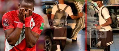 Luis Advíncula falló penal contra Australia Luis Advíncula se adelanta a sus compañeros y se va de la concentración solo y triste