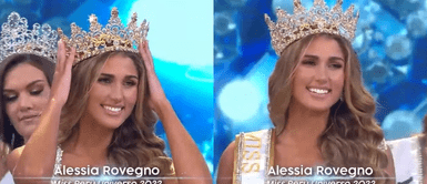Alessia Rovegno se llevó el título como Miss Perú 2022 Alessia Rovegno es coronada como la nueva Miss Perú Universo 2022