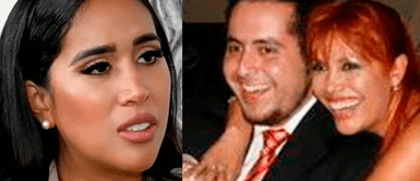 Magaly Medina contra Melissa Paredes Magaly pierde los papeles por defender a su hijo tras comentarios de Melissa: "Qué sabe esta de criar a un hijo"