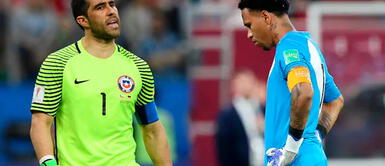 Claudio Bravo se pronunció sobre la actuación de Pedro Gallese en la tanda de penales Arquero chileno critica a Pedro Gallese: "Fuiste muy ingenuo" | FOTO