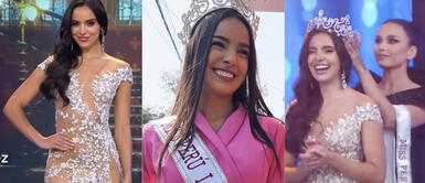 Valeria Flórez está muy feliz tras ser coronada como Miss Latina Universal. Valeria Flórez: muy feliz tras ser coronada Miss Latina Universal y no descarta ser parte del Miss Perú 2023 | VIDEO